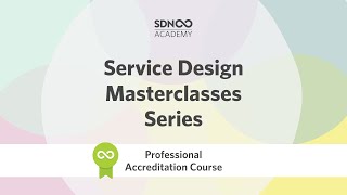 🚀 Announcing Service Design Masterclasses series 🚀 [upl. by Abigale]