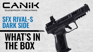 Canik SFx RivalS with MO2 Red Dot  Whats In The Box [upl. by Hillie]