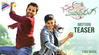 Chal Mohan Ranga First Look Motion TEASER  Nithiin  Megha Akash  Pawan Kalyan  Thaman  Fan Made [upl. by Lodnar]