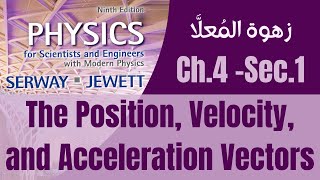 41 The Position Velocity and Acceleration Vectors [upl. by Nrubua]