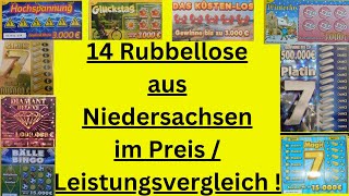 Rubbellose im Vergleich  Welches Los ist pro Chance am Billigsten [upl. by Eeneg464]