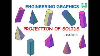 Projection of Solids  Basics [upl. by Katey188]