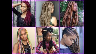 35 Amazing Yarn Braids Hairstyles for African American Womens [upl. by Codel]