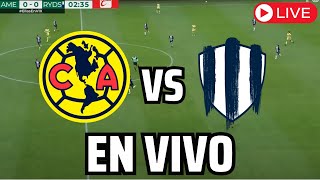 EN VIVO  América Femenil vs Rayadas J6 Liga Mx Femenil Reacción en directo [upl. by Yrokcaz]