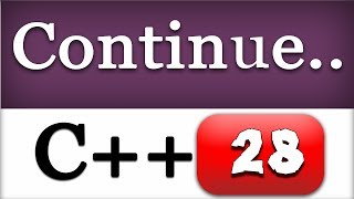 C Continue Statement with Example  CPP Programming Video Tutorial [upl. by Baxy]