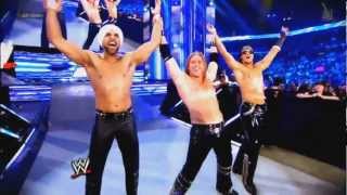 WWE 3 Man Band 3MB New Custom Titantron 2013 quotThree Man Bandquot HD amp HQ  DL [upl. by Tess]