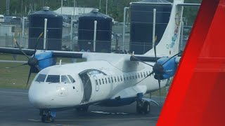 Bahamasair ATR 72600 Start Up  Nassau  C6BFQ [upl. by Simonsen]