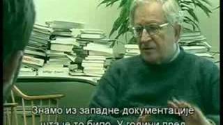 Noam Chomsky About Serbia Kosovo Yugoslavia and NATO War 2 [upl. by Alyhs]