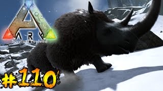 ARK 110 Woolly Rhino zähmen DeutschHD [upl. by Lynad206]