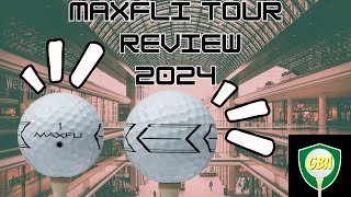 Maxfli Tour CG MAX ALIGN Golf Ball Review 2024 [upl. by Dnalevelc]