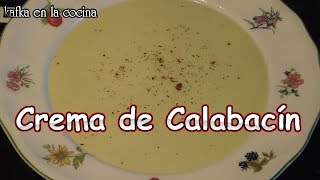 Crema de Calabacín  Receta light 100 Vegetariana [upl. by Yffub]