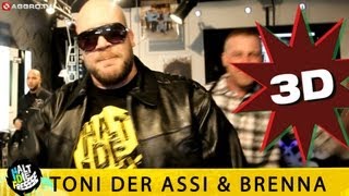 TONI DER ASSI amp BRENNA HALT DIE FRESSE 05 NR 272 OFFICIAL 3D VERSION AGGROTV [upl. by Atterg]