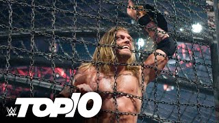 Edge’s unhinged moments WWE Top 10 Oct 21 2021 [upl. by Ewens]