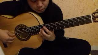 Pescetti  Sonata C minor played in D minor 1st movement 1st half [upl. by Anibur867]