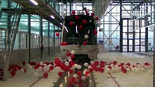 Opening Metro  Tramwerkplaats Kleiweg Rotterdam [upl. by Apthorp]