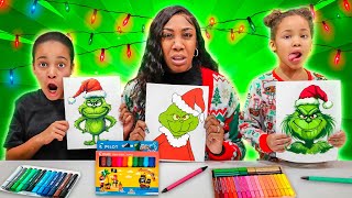 CALIS CHRISTMAS 3 MARKER CHALLENGE [upl. by Hook]