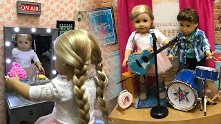 American Girl Doll Tenney Stage and Dressing Room  NEW [upl. by Norac]