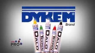 DYKEM DALO amp TEXPEN STEEL TIP PAINT MARKERS Writing on any surface [upl. by Kenweigh693]