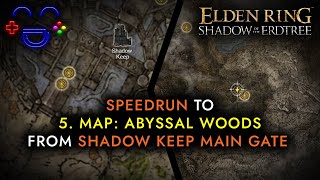 Abyssal Woods  Map Location  Elden Ring SotE [upl. by Eiznikam]