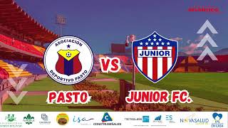 D PASTO VS JUNIOR FC  LIGA BETPLAY DIMAYOR  AUDIO EN VIVO [upl. by Ariaz847]