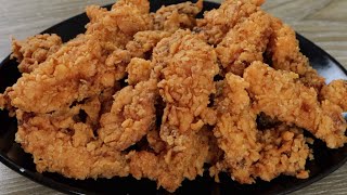 Secret for the Best Crispy Fried Chicken Recipe with Basic Ingredients [upl. by Ganny420]