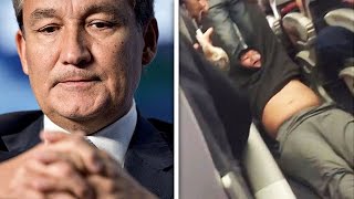 United Airlines CEO Attacks Passenger [upl. by Einuj]