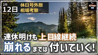 【休日相場考察】212 日経平均 連休明けも上目線継続！ 崩れるまでは付いていかないといけない理由 [upl. by Sedlik]