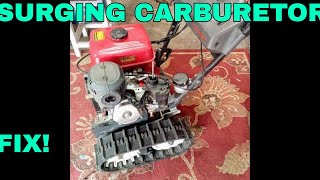 How To Fix SURGING Honda Snowblower [upl. by Button]