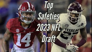 Top Safeties In The 2023 NFL Draft  With Highlights [upl. by Yatnuhs]