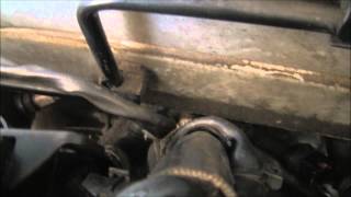 2004 Audi A4  Coolant Flange replacement PART 3 [upl. by Delcina]