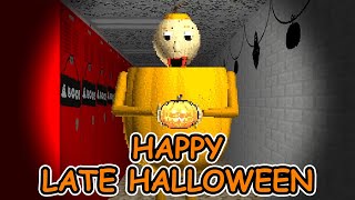 Baldi Celebrates Halloween On November [upl. by Htiekal]