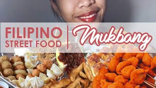 ASMR FILIPINO STREET FOOD MUKBANGSIOMAIKIKIAM FISHBALL PROBEN KWEKKWEKMANGGANG HILAW [upl. by Jardena604]