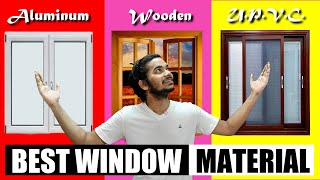 UPVC Vs ALUMINIUM Vs WOOD WINDOWS Full Comparison  Proactive Engineering [upl. by Radmen]