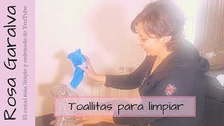 Toallitas reutilizables para limpiar cualquier superficie [upl. by Iraam700]