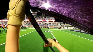 Allen Escadrille 2024 Game 3 Halftime Guard Cam [upl. by Eniamsaj272]