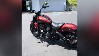 2024 Indian Chiefs Bobber Dark Horse Thunderstroke aircooled 116 cu engine [upl. by Rurik]