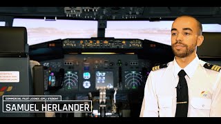 Samuel Herlander  ONE AIR OPINION  ATPL Student Airline Pilot Programme [upl. by Anerbas]