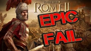 Total War Rome II  AI FAIL Angry Rant [upl. by Anerev]