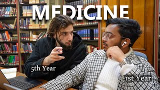 1st Year vs 5th Year Medical Students Vlog [upl. by Sirkin]