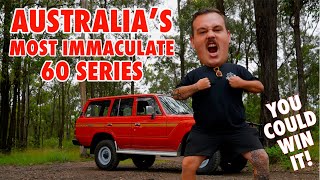 Australias Most Immaculate 60 Series Landcruiser You Could Win It [upl. by Ennywg245]