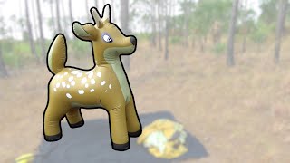 Giant 6Foot Tall Inflatable Buck from Phenod Toys [upl. by Akapol]