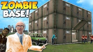 HOW TO SURVIVE ZOMBIE APOCALYPSE  Garrys Mod Gameplay  Gmod Zombie Base Building Roleplay [upl. by Yank]