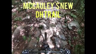 OUT WITH IT New DH trail at McCauley Mountain [upl. by Nit]