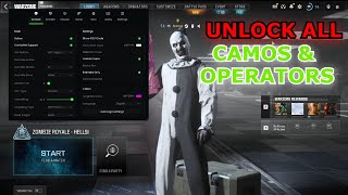 HOW TO UNLOCK EVERY OPERATOR AND CAMO IN WARZONE MW3  Silent Chair🔥 [upl. by Ffoeg]