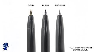 Pilot Vanishing Point Black Nibs [upl. by Oilisab]