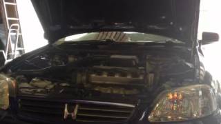 Alternator knocking noise 2001 Honda Civic EJ9 D14 engine [upl. by Pallaten278]