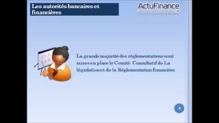 Quelles sont les autorités bancaires et financières [upl. by Nihhi781]