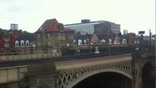 Train Journey into Newcastle Tyne Bridge then Central Station [upl. by Egidio]