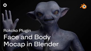 Face and Body Motion Capture in Blender I Rokoko Guide [upl. by Briano396]