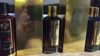 Mancera Aoud Orchid  Aoud Vanille Lemon Mint  Red Tabaco [upl. by Apostles]